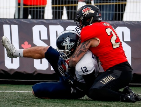 Laval dominates StFX, advances to third straight Vanier Cup