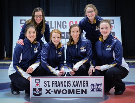 X-Women compete at national U SPORTS curling championship